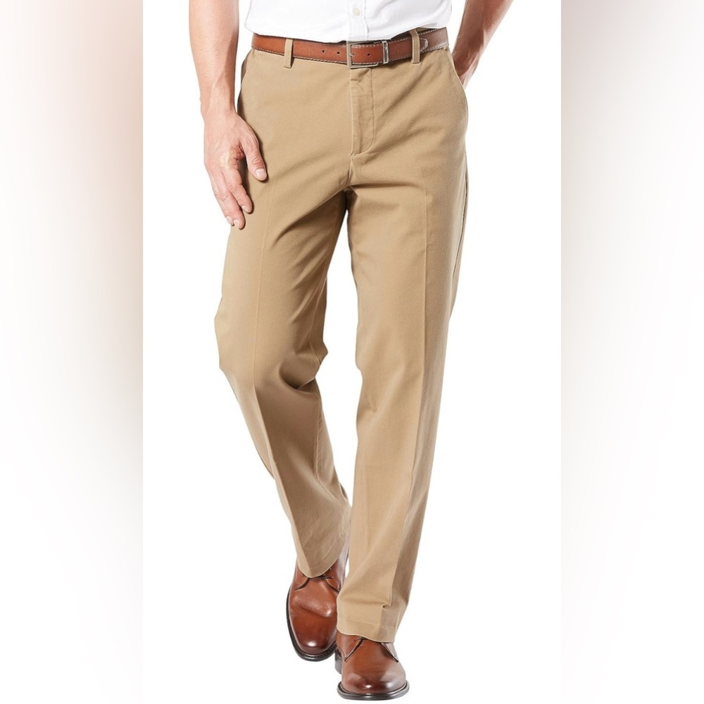 COPY - Dockers Men's Classic Fit Workday Khaki Smart 360 FLEX Pants 38X29 - Picture 1 of 8